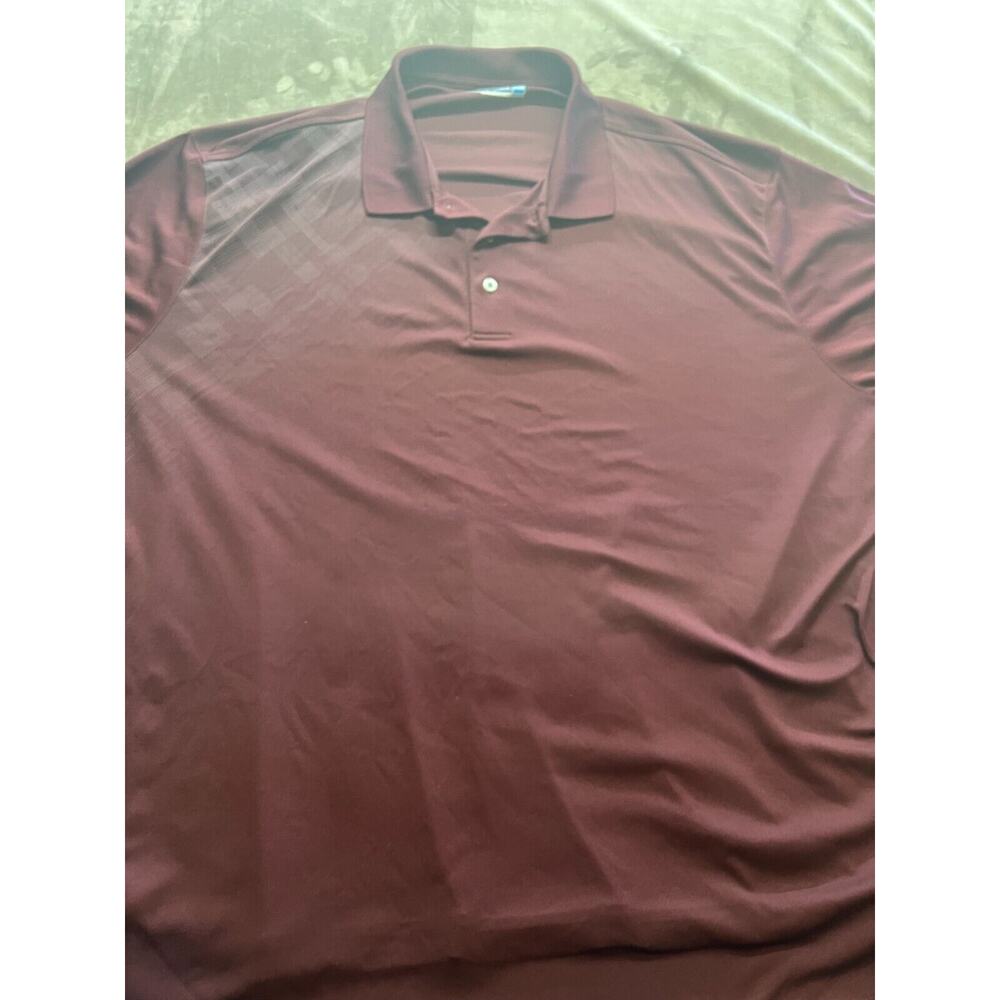 Roundtree & Yorke Performance 4XB Red Short Sleeve Golf‎ Polo Men’s Shirt